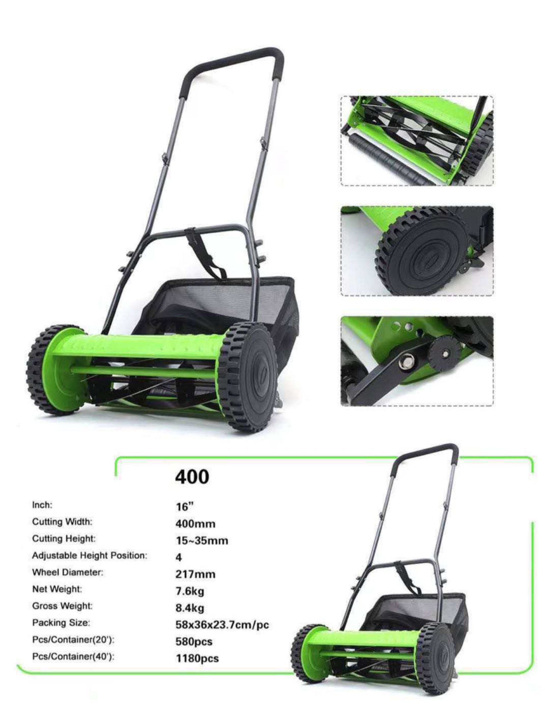 Manual hand push on sale lawn mower